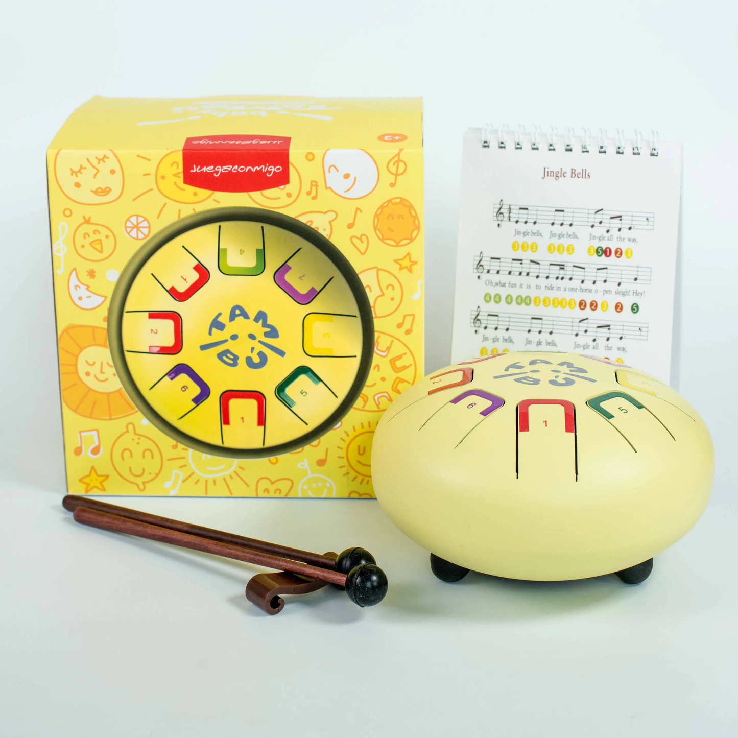Baby Tambu Mellow Yellowl, 6" 8 tones