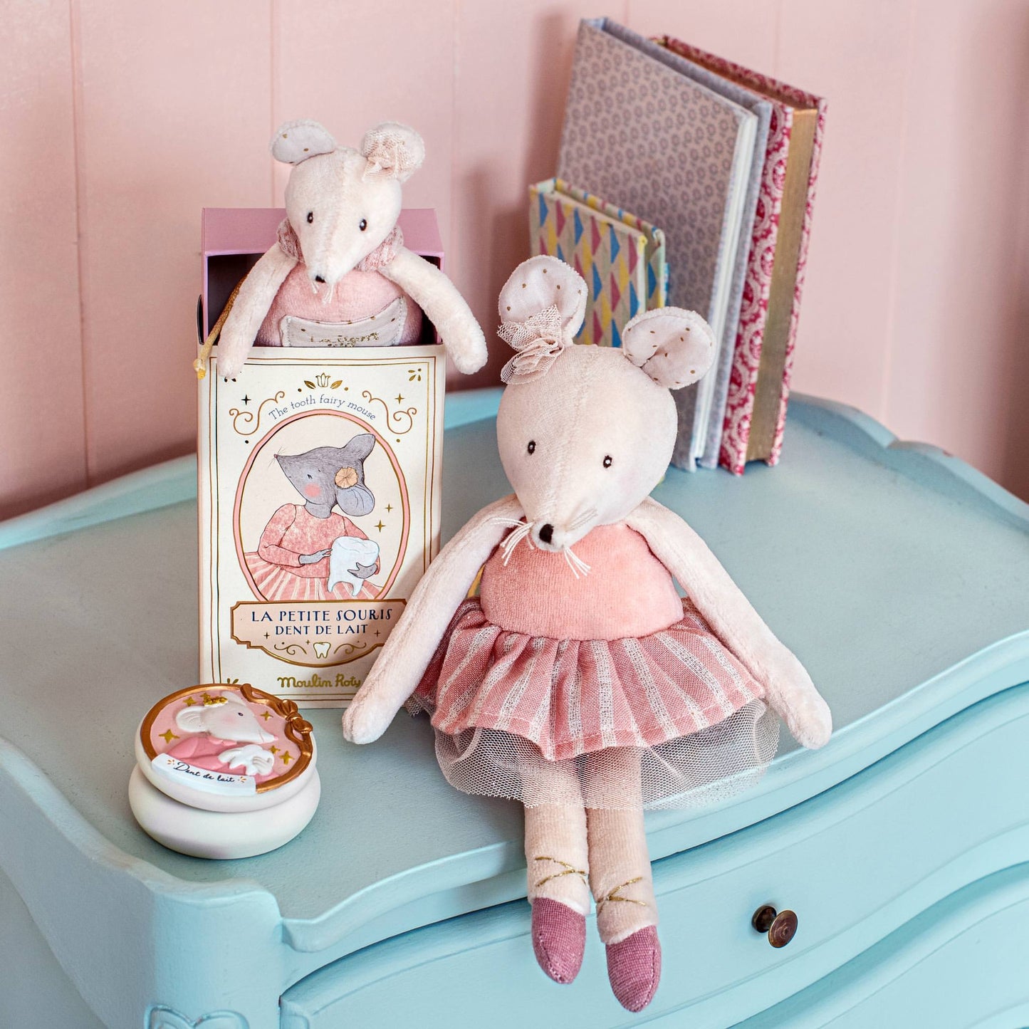 Box for milk tooth La Petite Ecole de Danse, Moulin Roty