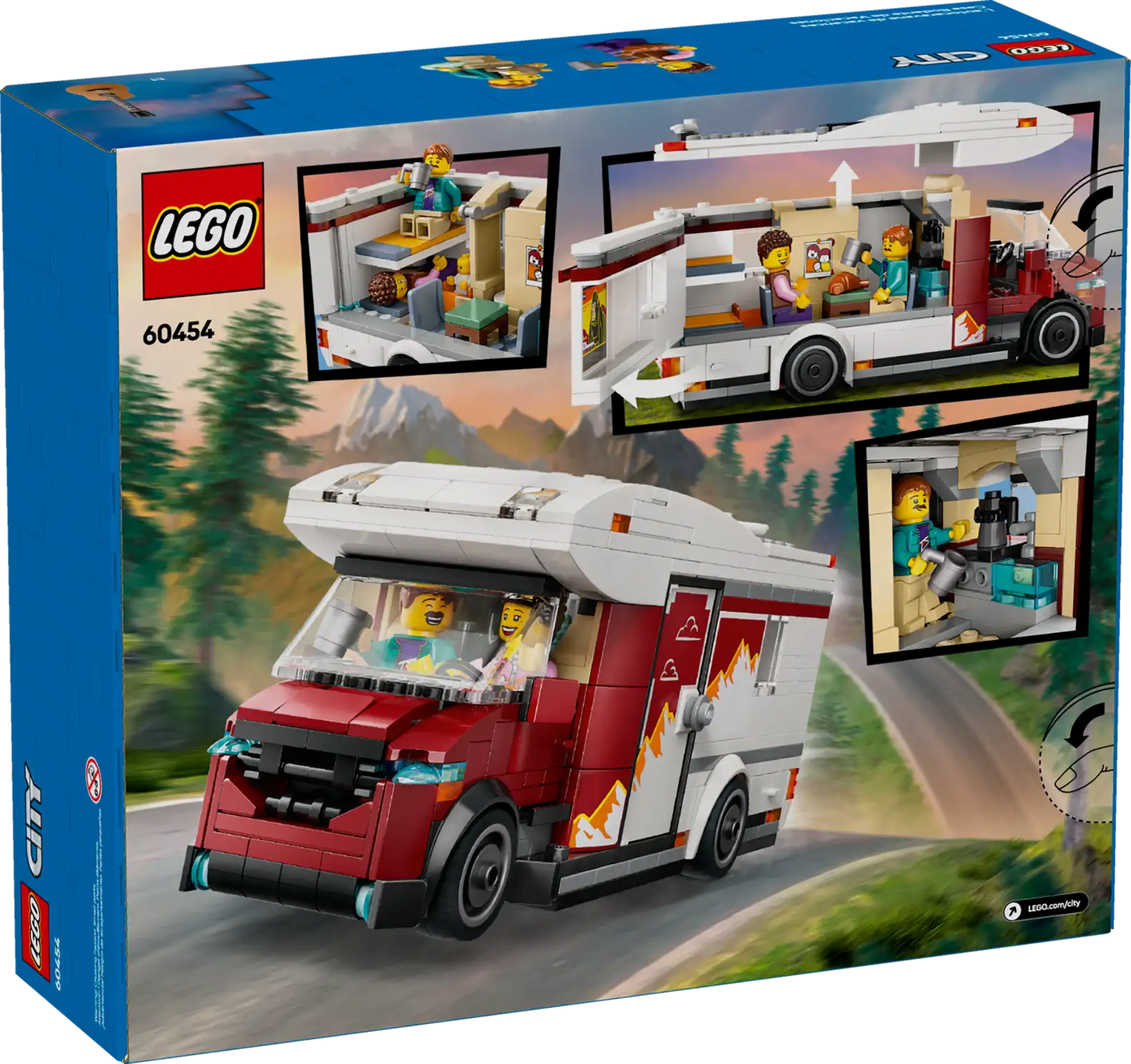 LEGO City Holiday Adventure Camper Van 60454