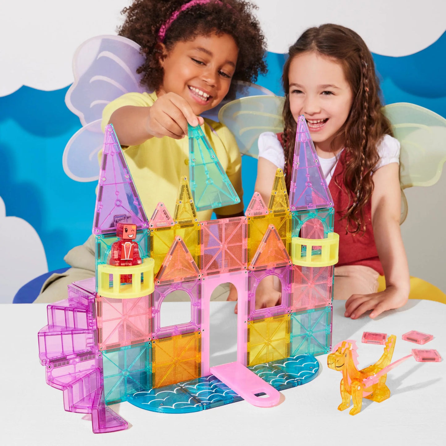 Castle DLX 48-Piece Set Magna-Tiles