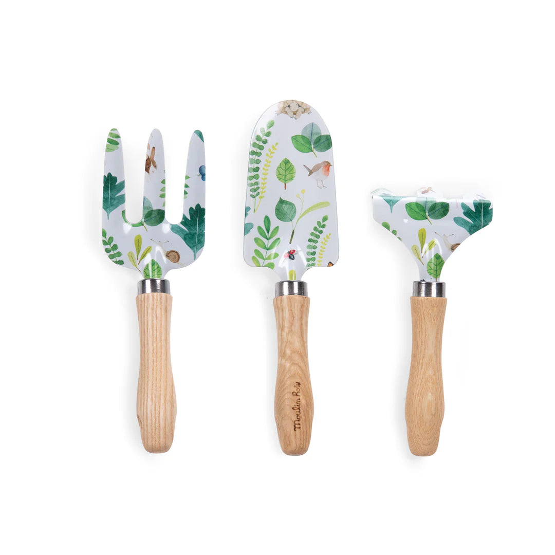 Set of 3 gardening tools Le Jardin du Moulin, Moulin Roty