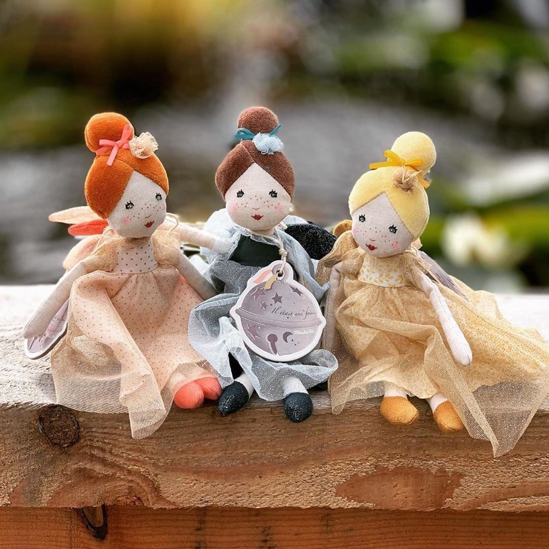 Little golden fairy doll, Moulin Roty