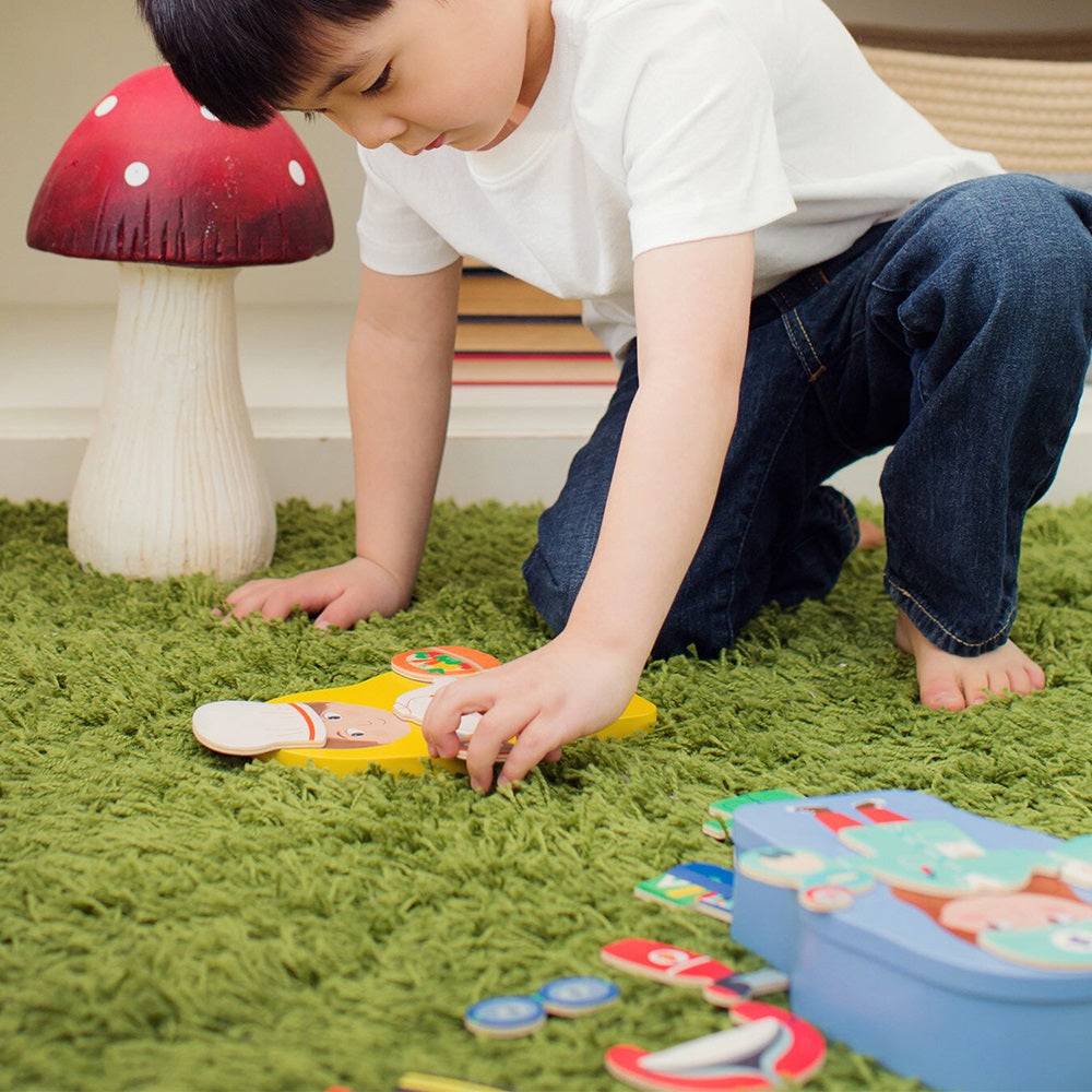 Djeco Educational wooden games - Magnetic games Jobissimo