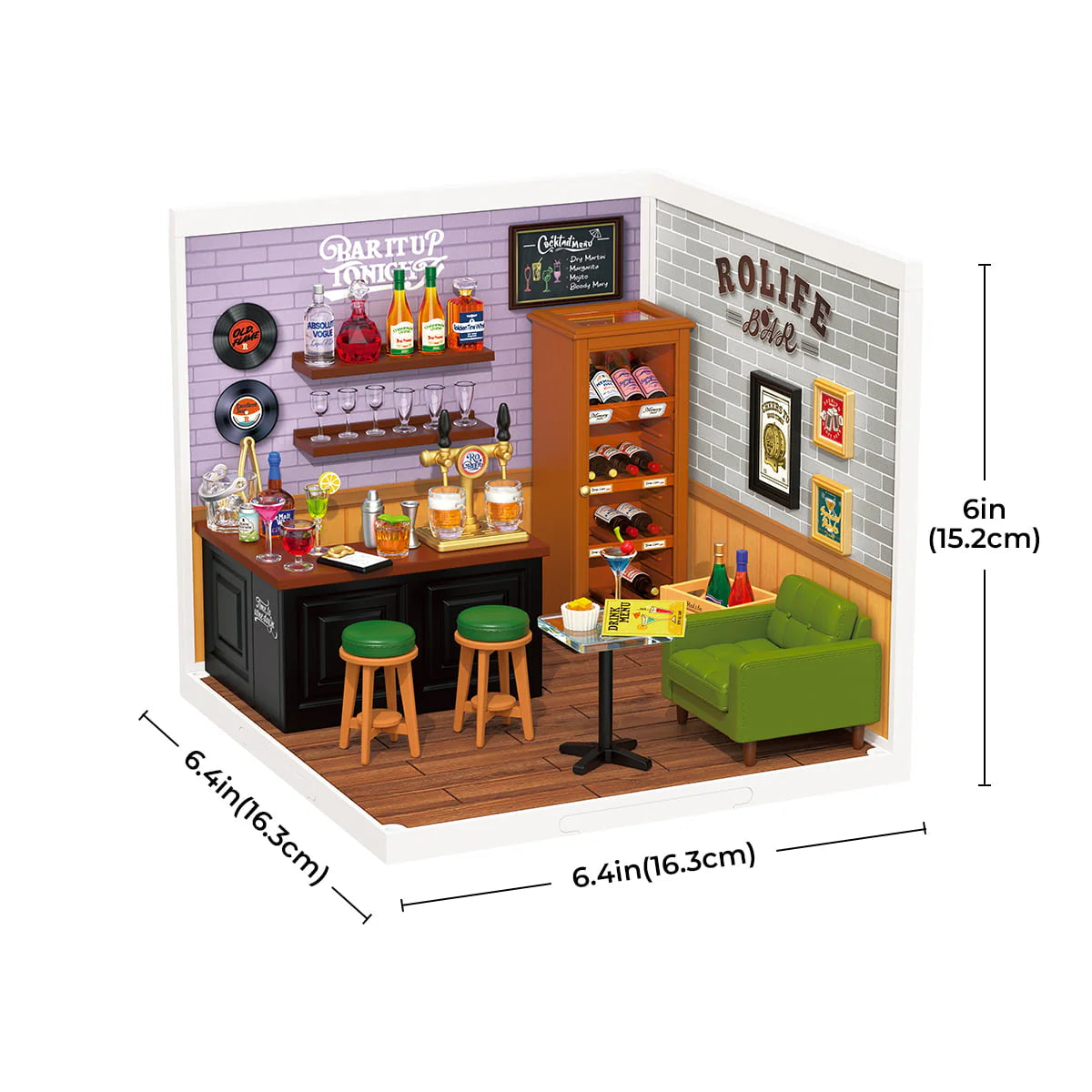 Super Creator Leisurely Cheers Bar DW012 Rolife