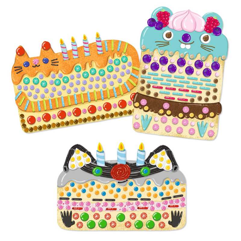 Cakes and sweets Mosaic for little ones Djeco