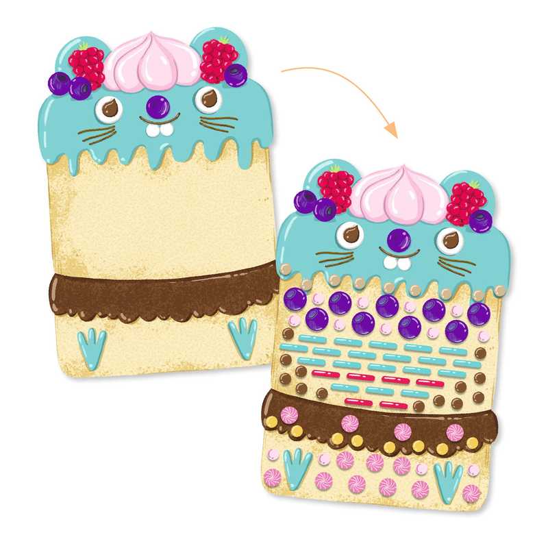 Cakes and sweets Mosaic for little ones Djeco