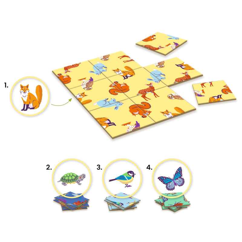 Djeco game Impossiblo - Animo, SOLOGIC