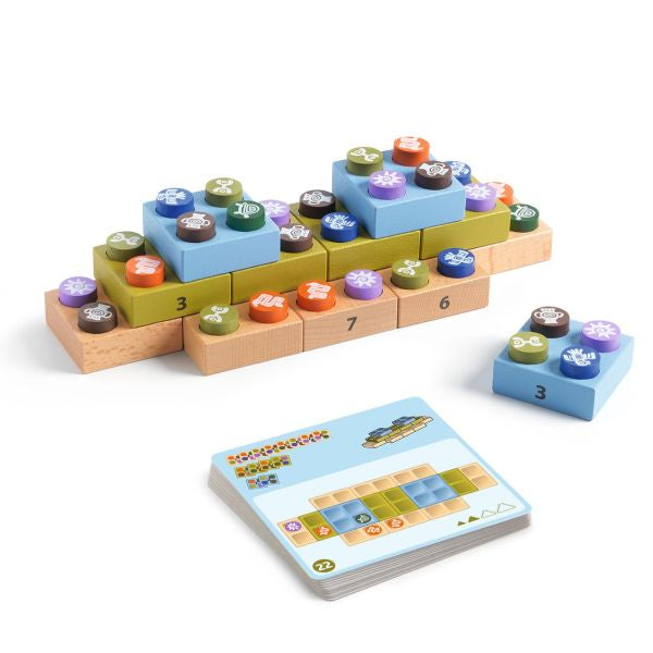 Djeco challenge game Bloc Inca, SOLOGIC