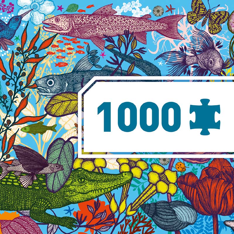 Djeco Puzzles gallery Land and Sea - 1000pcs