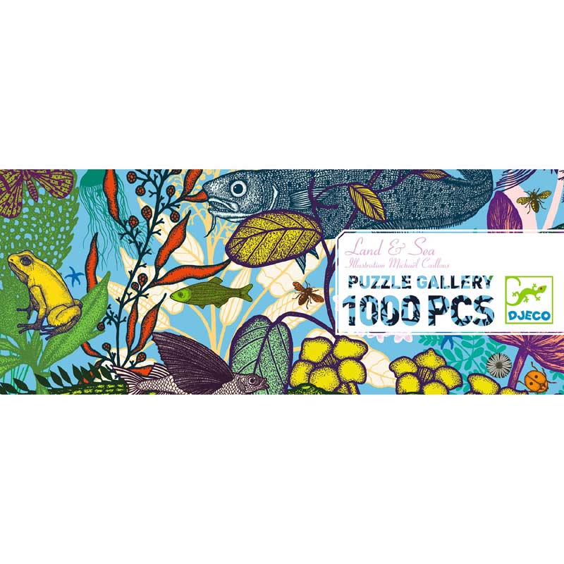 Djeco Puzzles gallery Land and Sea - 1000pcs