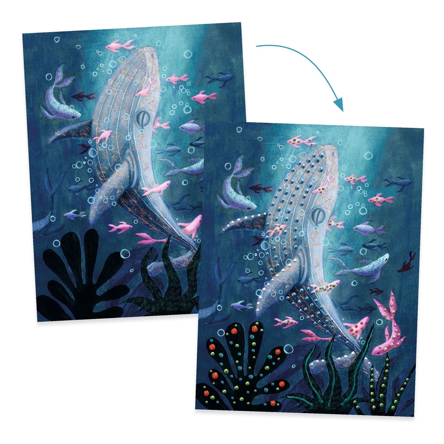 Djeco 3D Painting Malerei Abysses