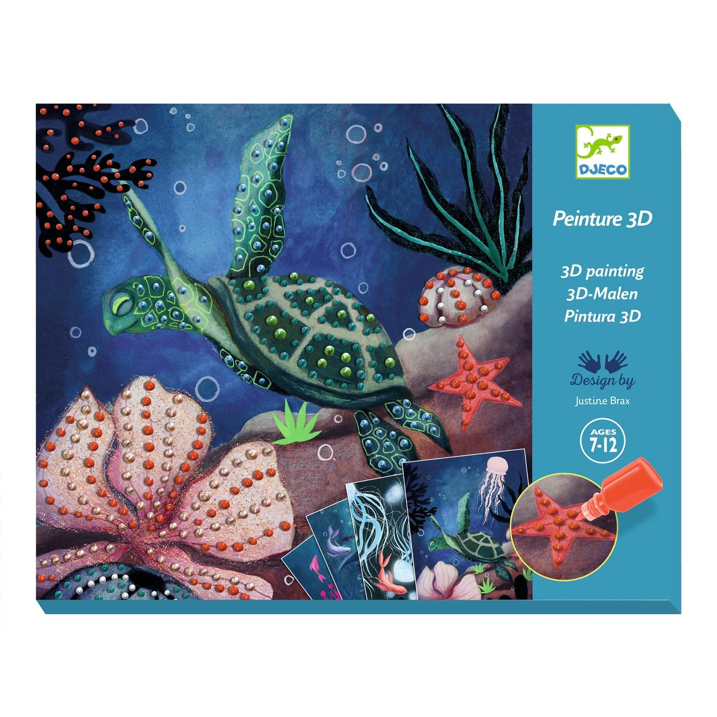 Djeco 3D Painting Malerei Abysses