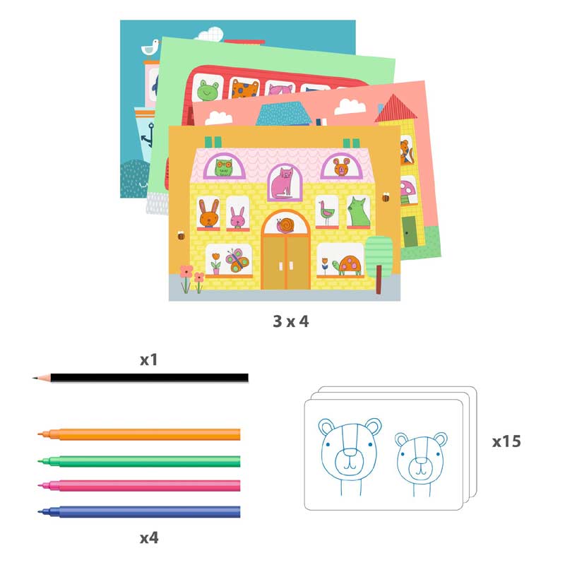 Djeco Tracing is an Art Drawing Set