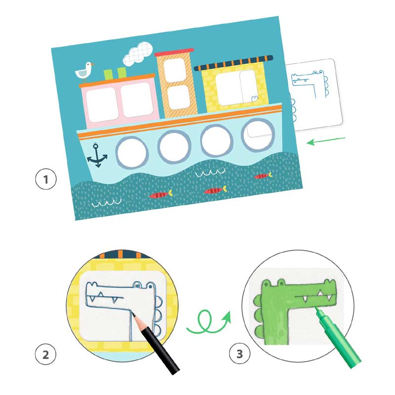 Djeco Tracing is an Art Drawing Set