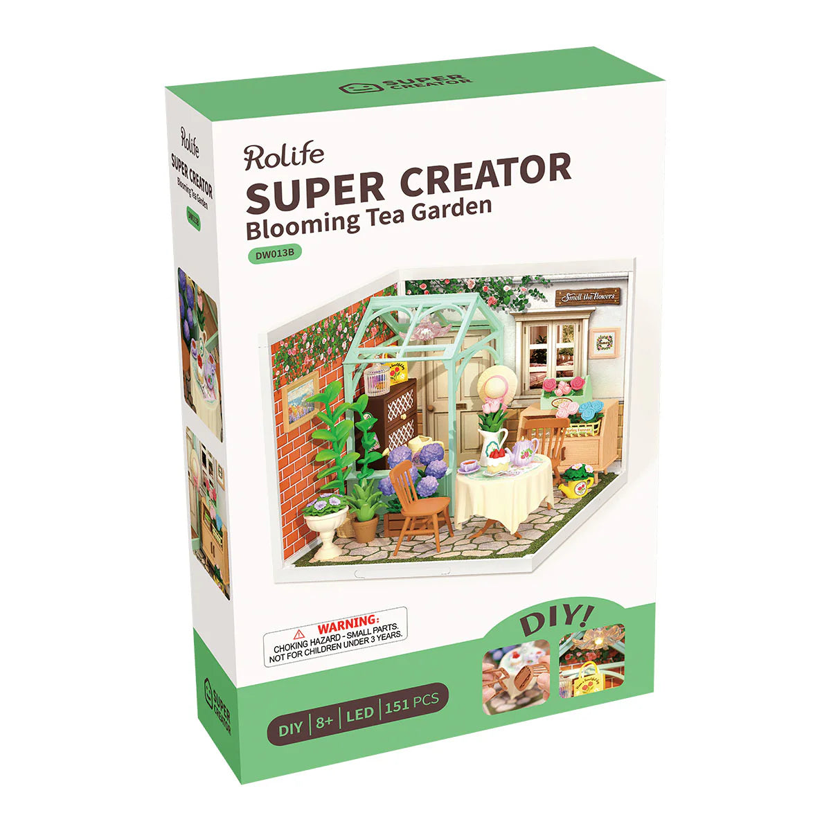 Super Creator Blooming Tea Garden DW013B Rolife