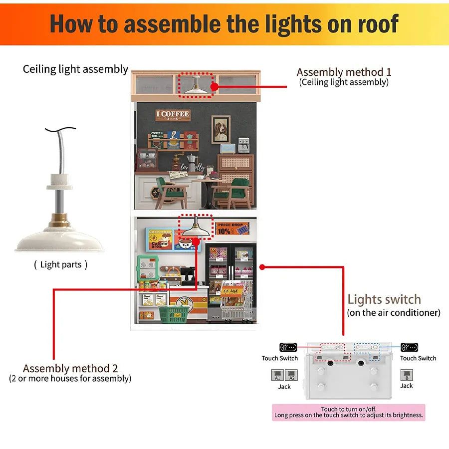 Rolife Super Creator ROOF B Dust Cover