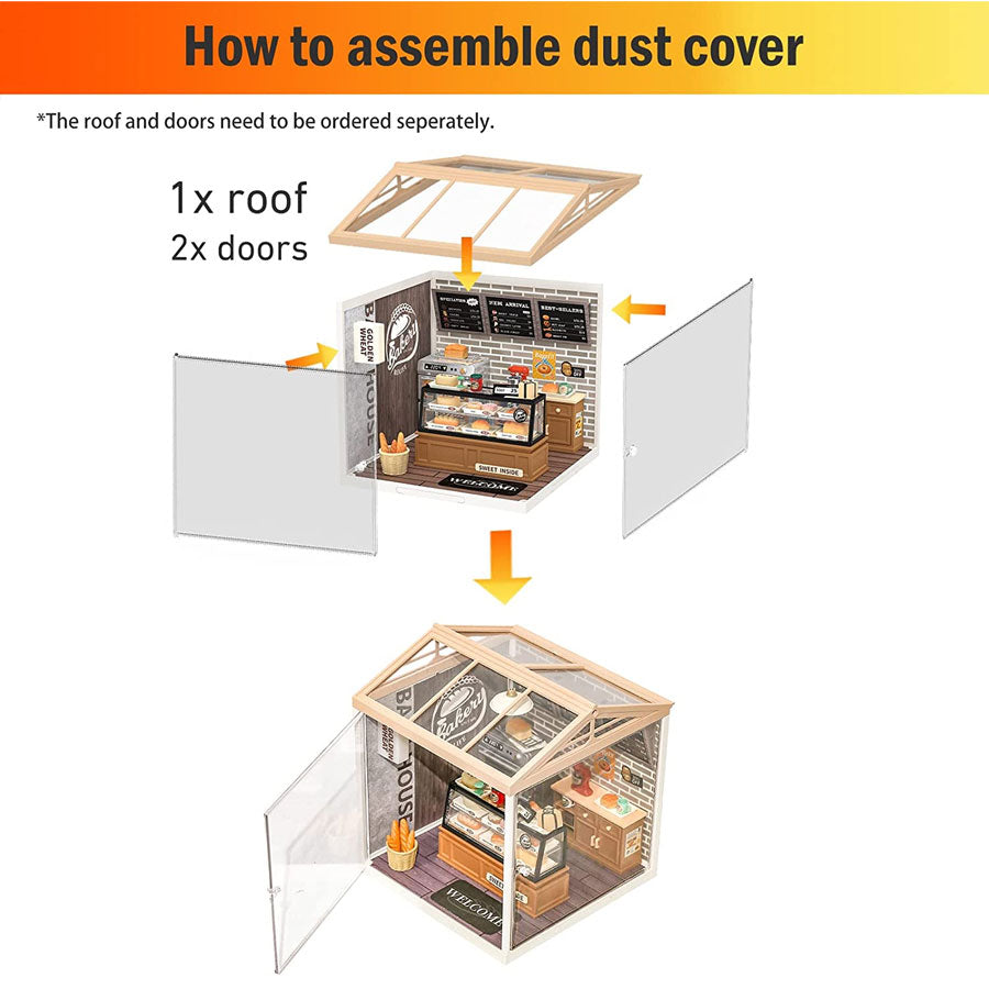 Rolife Super Creator ROOF B Dust Cover