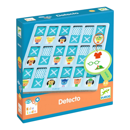 Παιχνίδι Μνήμης 4+: Detecto Ζωάκια, Djeco
