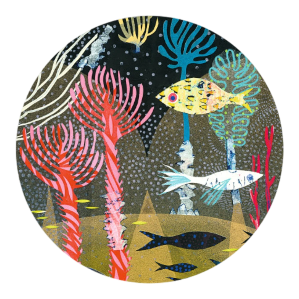 Puzzle 1000pcs 9+: Fish Paradise Gallery Puzzle, Djeco