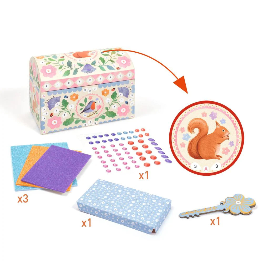 Craft kit: Precious Treasure, Djeco