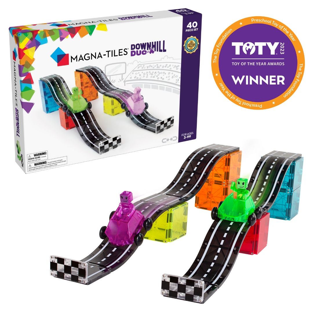 Downhill Duo 40-Piece Magna-Tiles