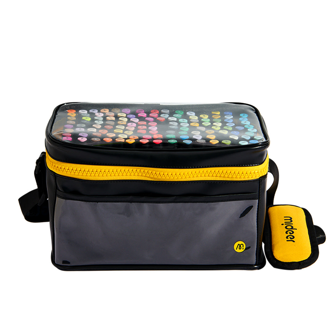 Dual Tip oily Marker 120 Colors with bag