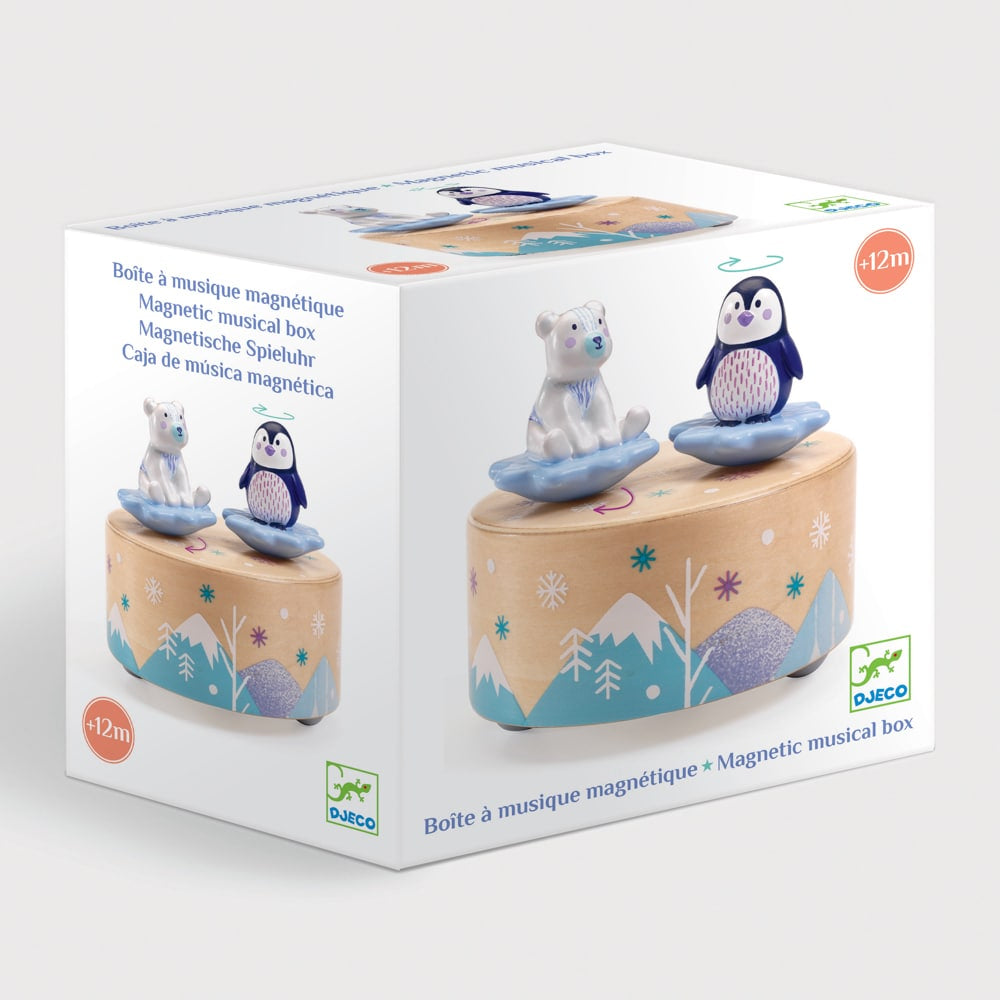 Djeco Ice Park Melody Wind Up Music Box