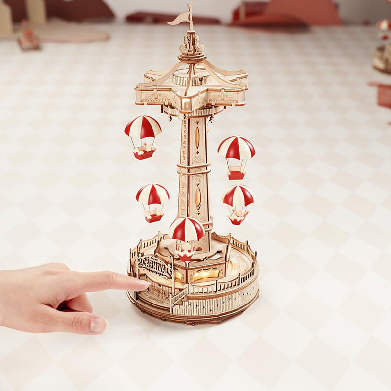DIY Music Box Parachute Tower EA01 ROKR