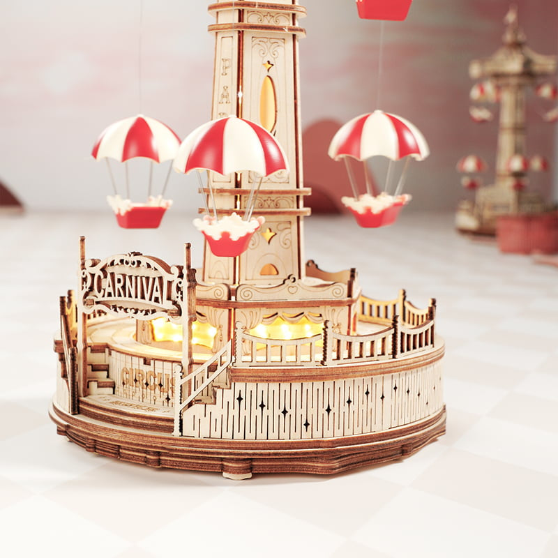 DIY Music Box Parachute Tower EA01 ROKR
