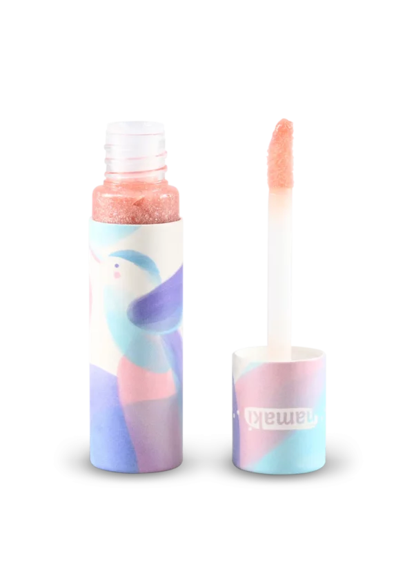 Lip Gloss Glitter Pink