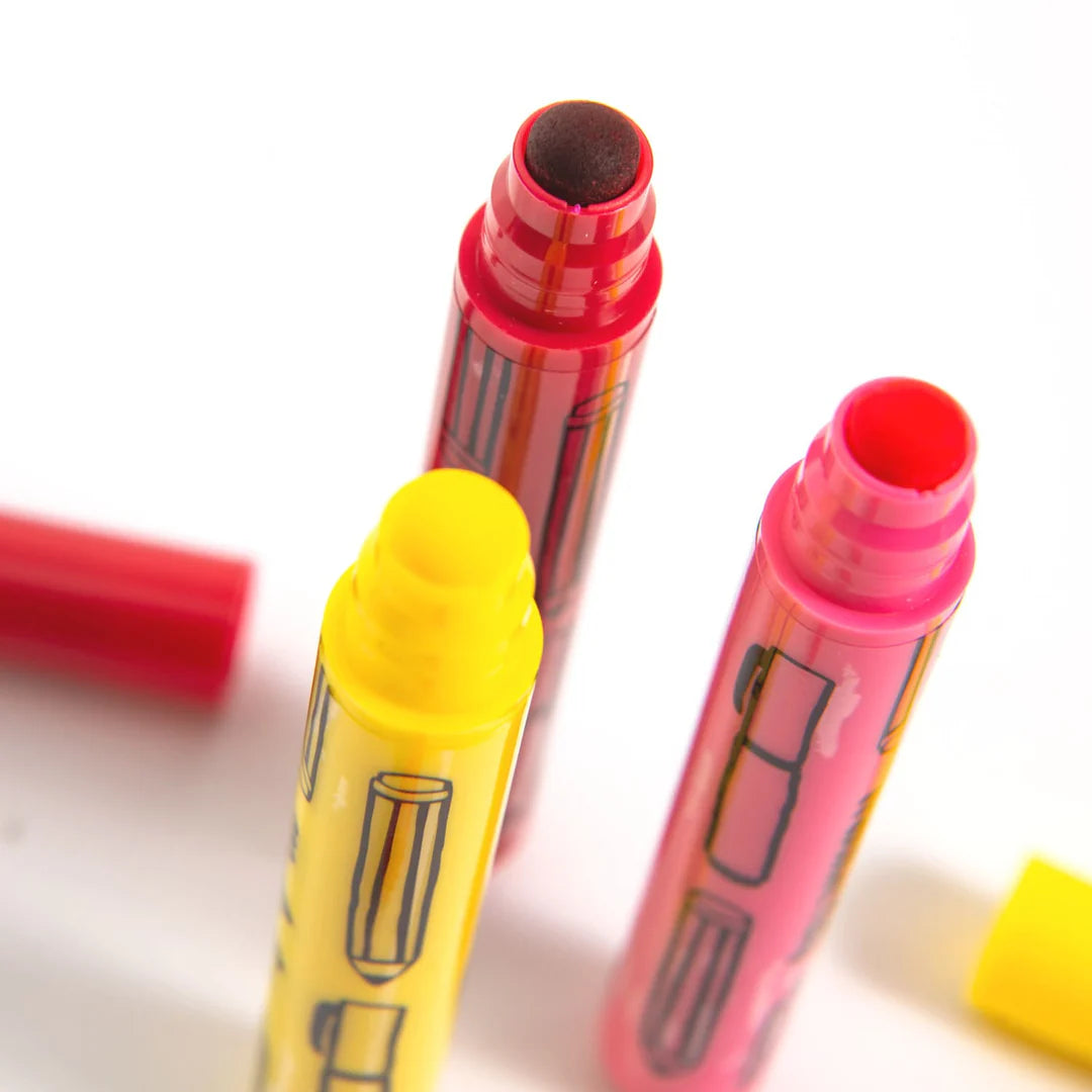 My first 10 felt tip pens Les Popipop, Moulin Roty