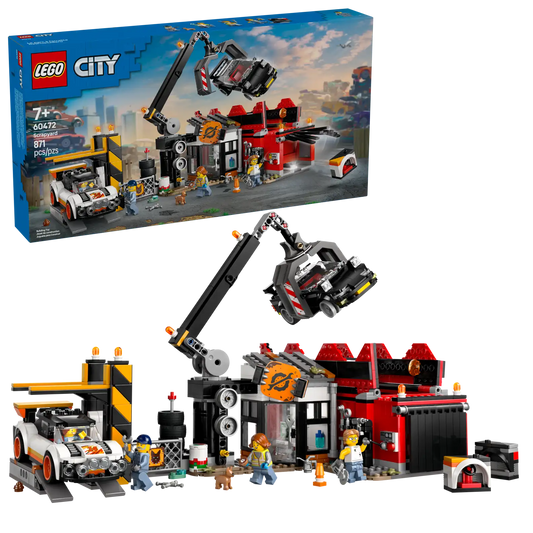 Scrapyard with Cars 60472, LEGO City