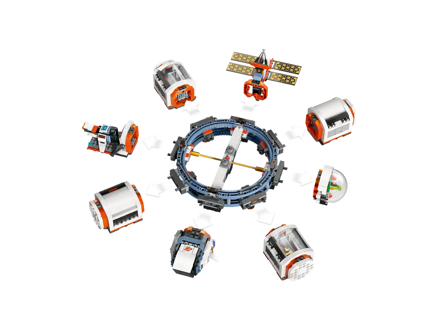 LEGO® City Modular Space Station model playset 60433
