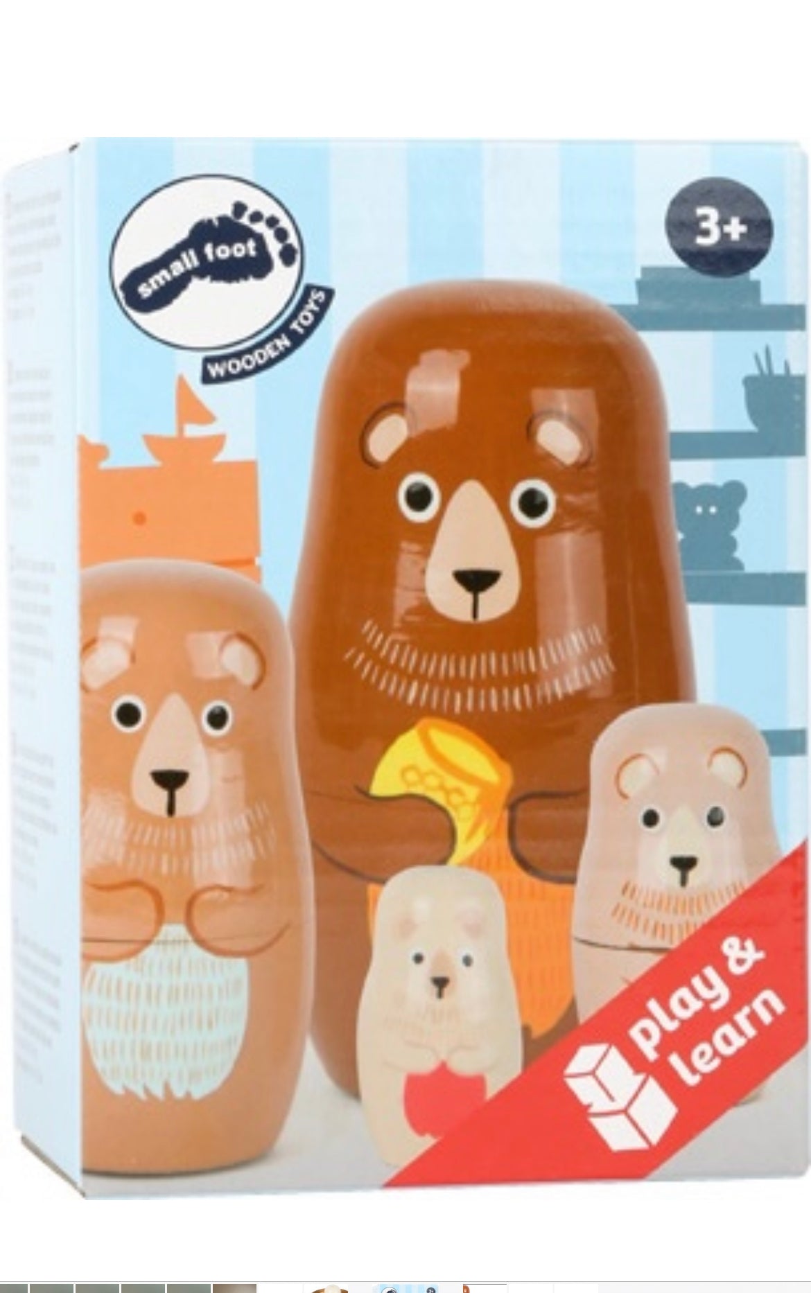 Bear Family Matryoshka, Small foot