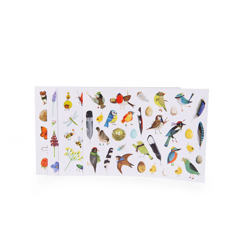 Repositionable stickers (133 pcs) The Botanist, Moulin Roty