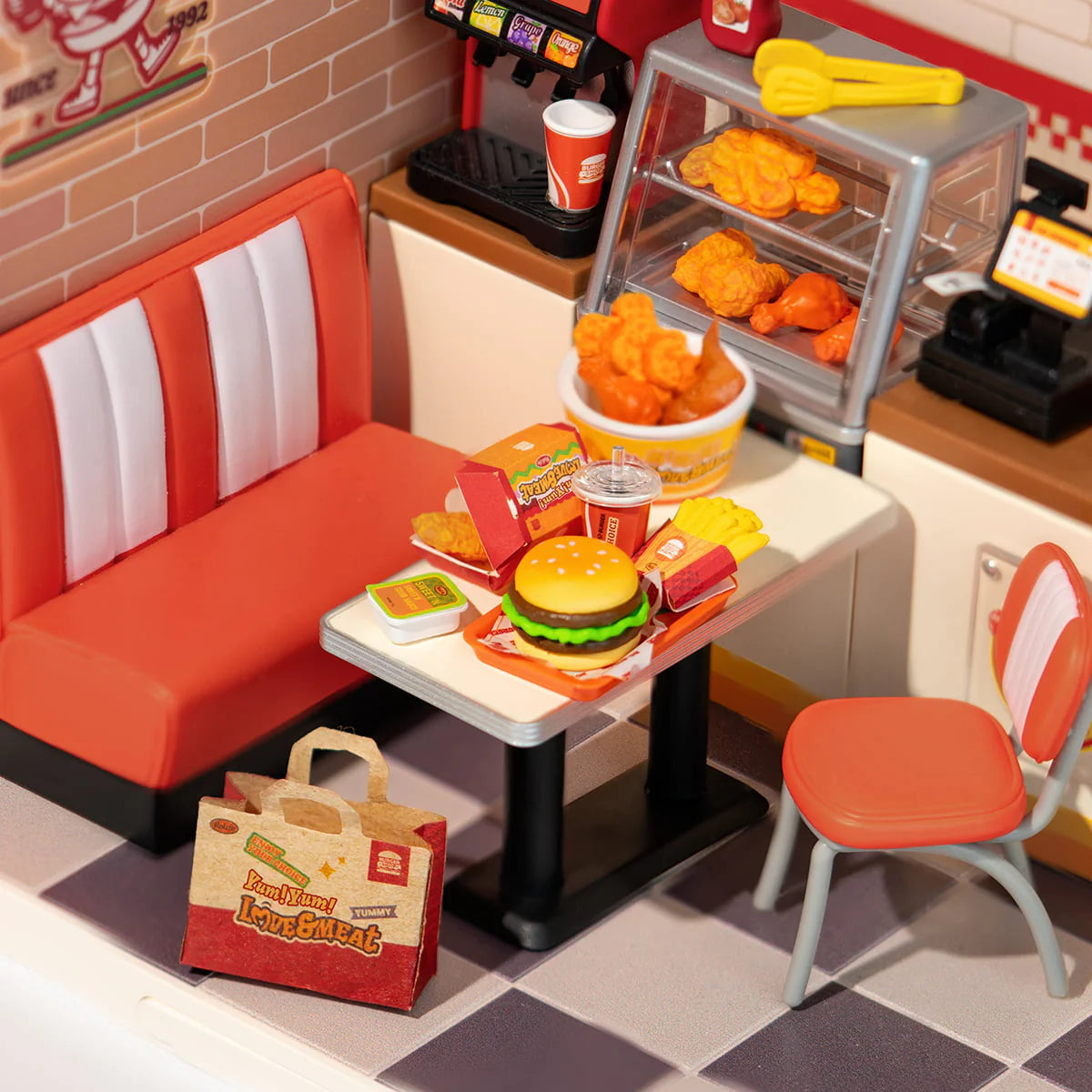 Super Creator Yum Yum Burgers DW010 Rolife