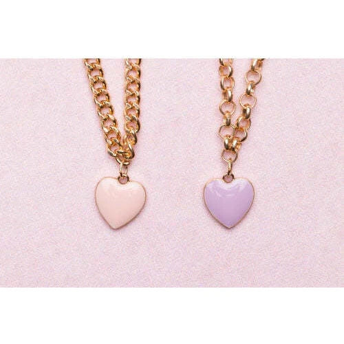 Boutique Chunky Chain Heart Necklace, Great Pretenders