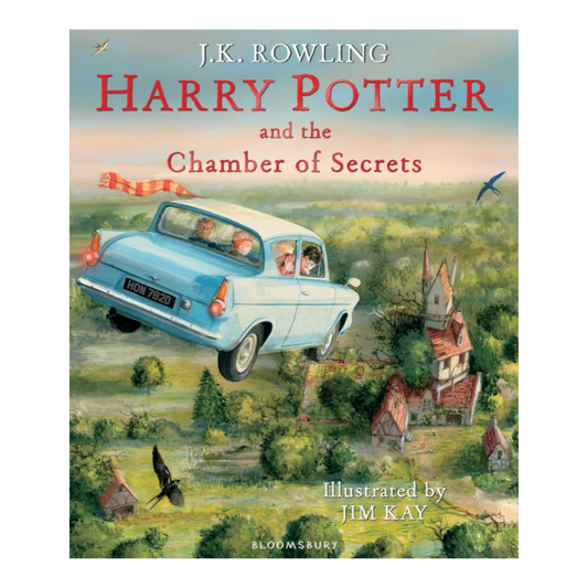 Harry Potter and the Chamber of Secrets, Illustrated Edition (Hardback) for Kids 7+, English Language