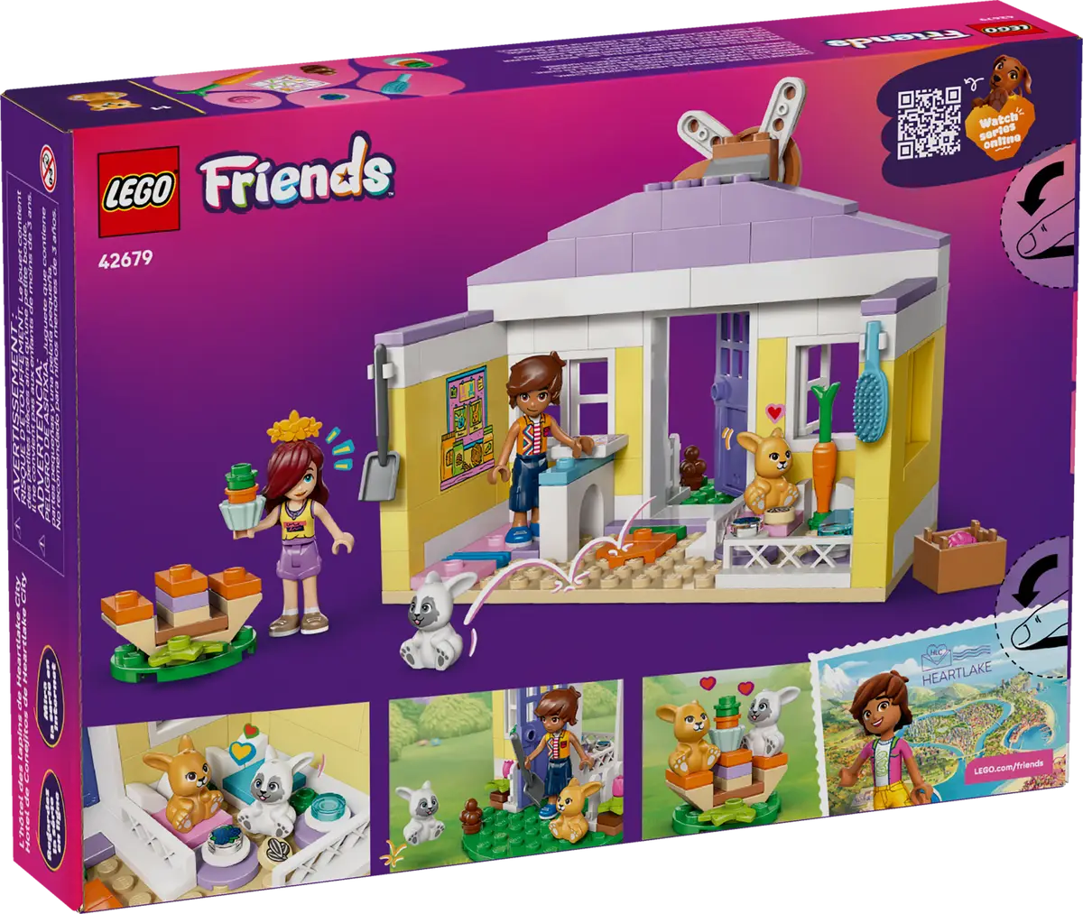 Heartlake City Bunny Hotel 42679, Lego Friends