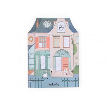 Colouring book + 170 stickers La Petite Ecole de Danse, Moulin Roty