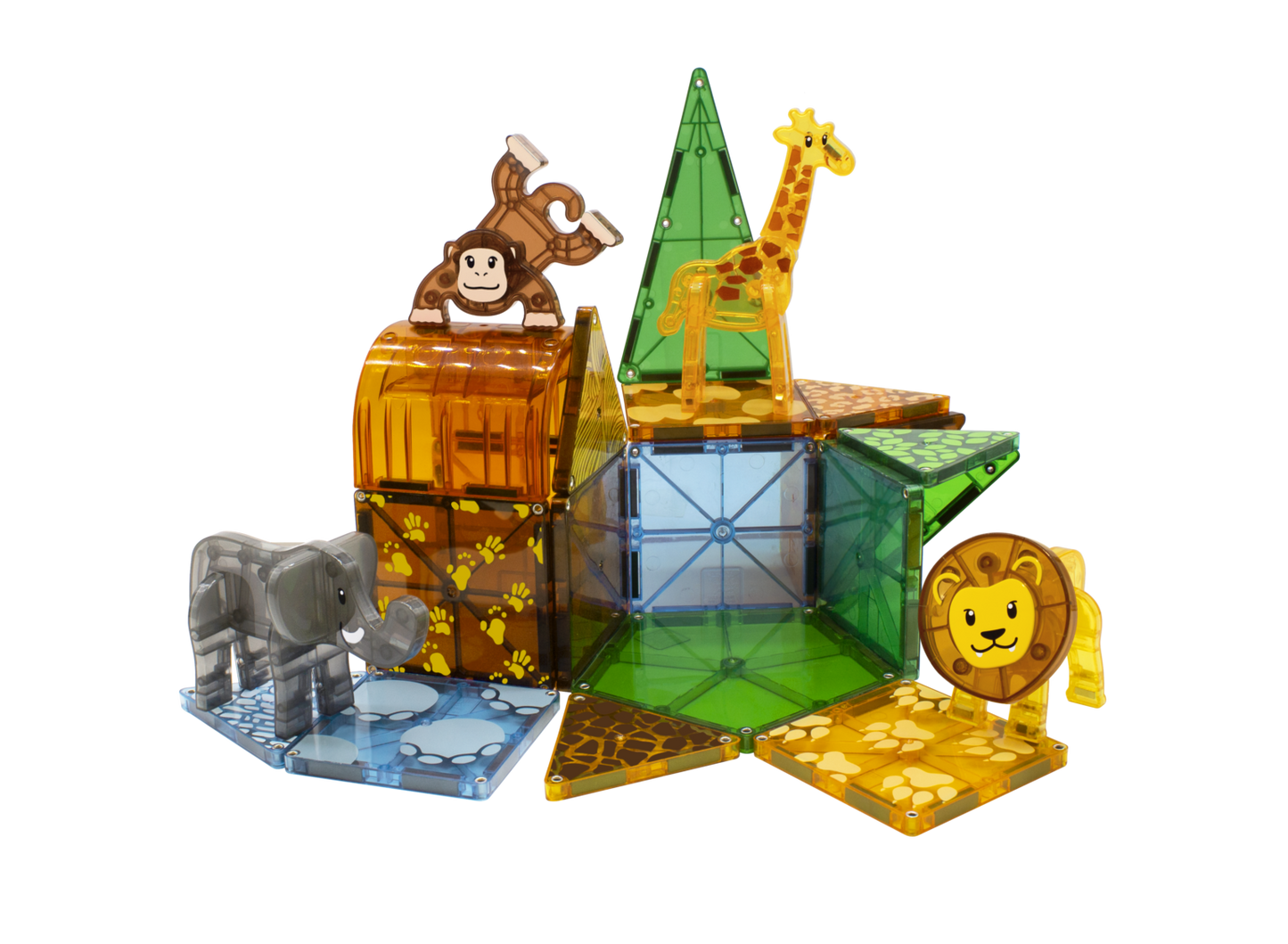 Safari Animals 25-Piece Set Magna-Tiles