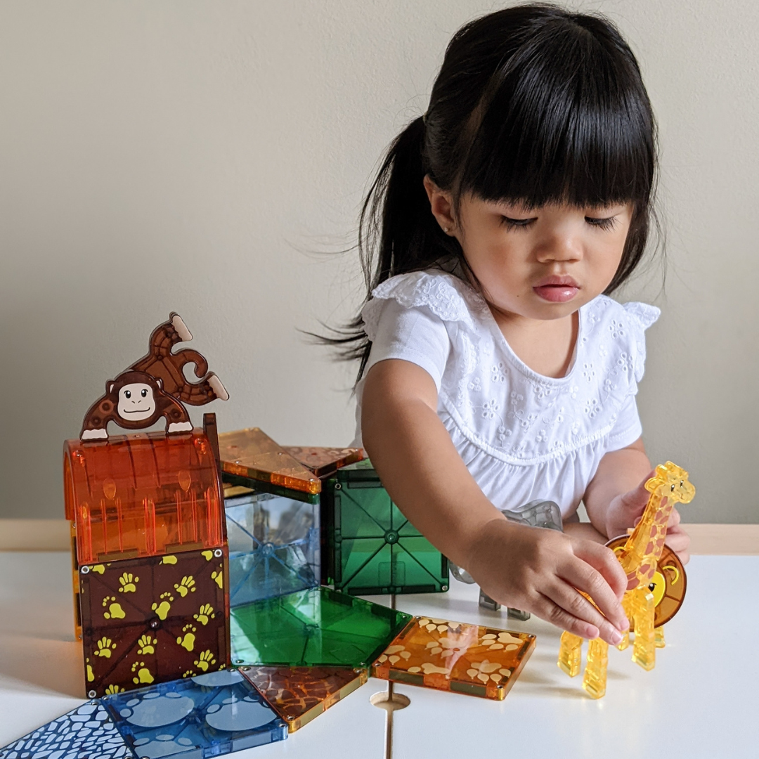 Safari Animals 25-Piece Set Magna-Tiles