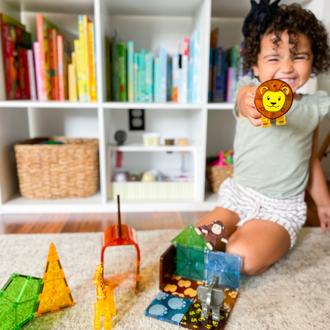 Safari Animals 25-Piece Set Magna-Tiles