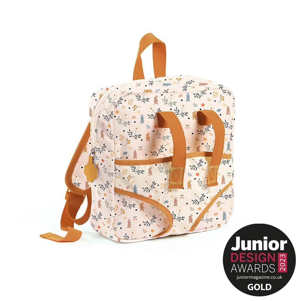 Djeco Toys and games Pomea dolls - Walking Doll backpack carrier