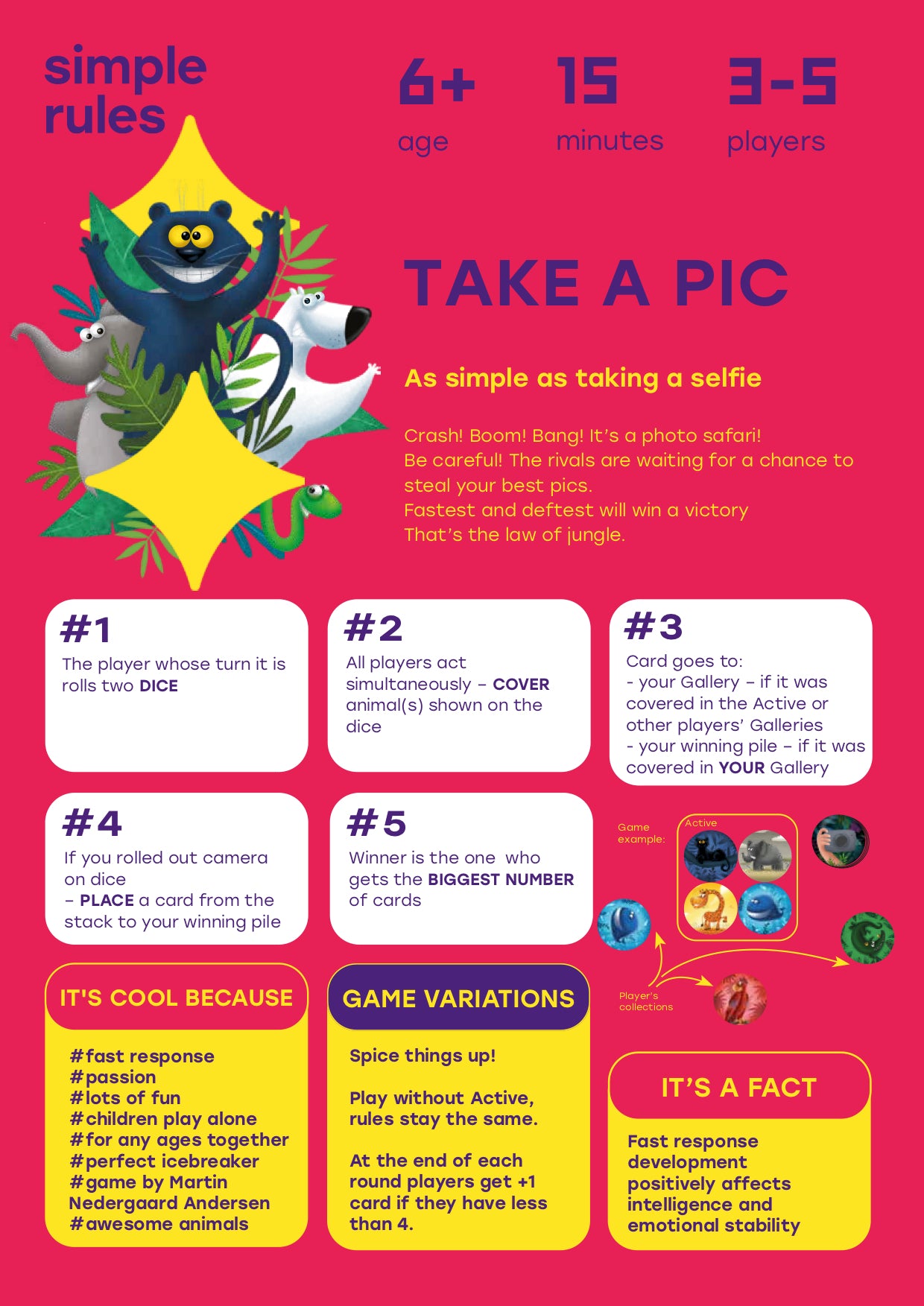 Take a pic Simple Rules