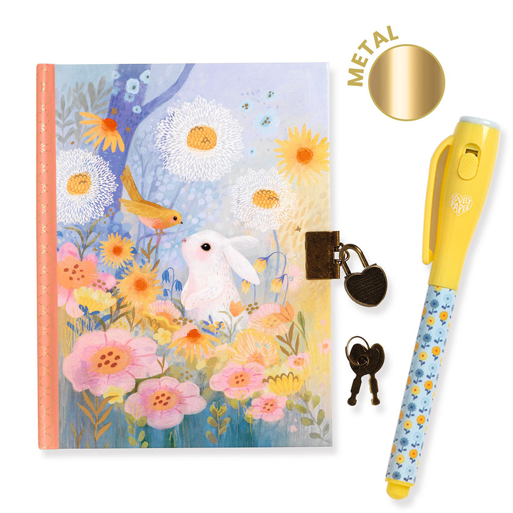Djeco Kendra Secrets Notebook with Magic felt pen