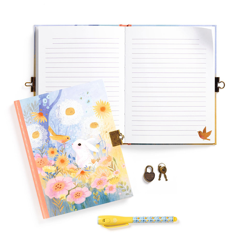 Djeco Kendra Secrets Notebook with Magic felt pen