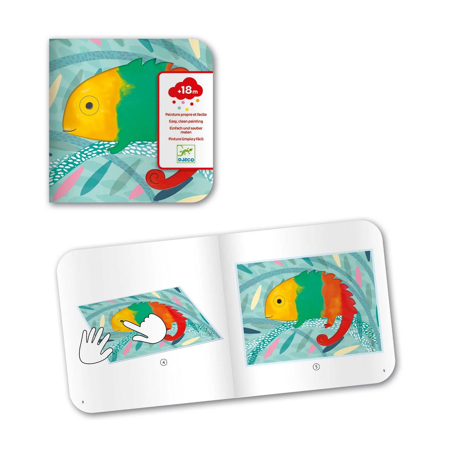 Design For little ones - Painting Squirt and Spread