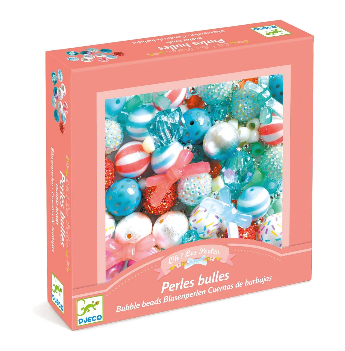 Djeco Art and craft Beads and jewellery Bubble beads, Silver