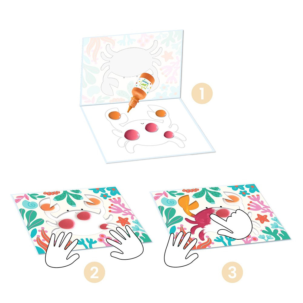 Djeco Art and craft Little ones - Painting Ocean